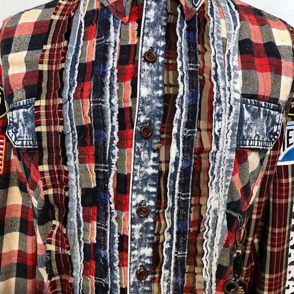 Smuggler's Moon NWOT Casual Button Down Shirt Men M - Picture 4 of 14